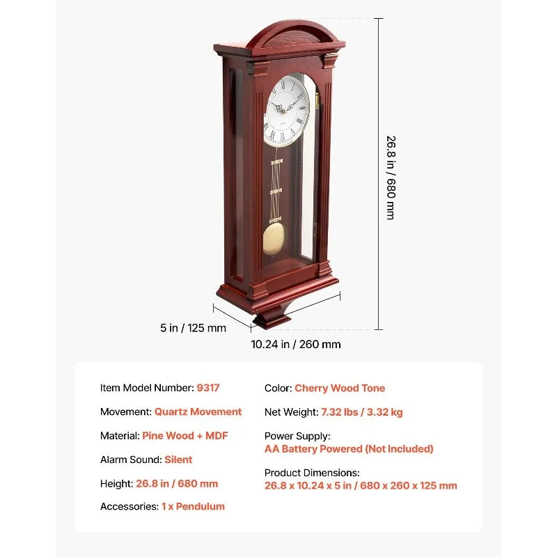 Grandfather Clock  Pendulum Wall