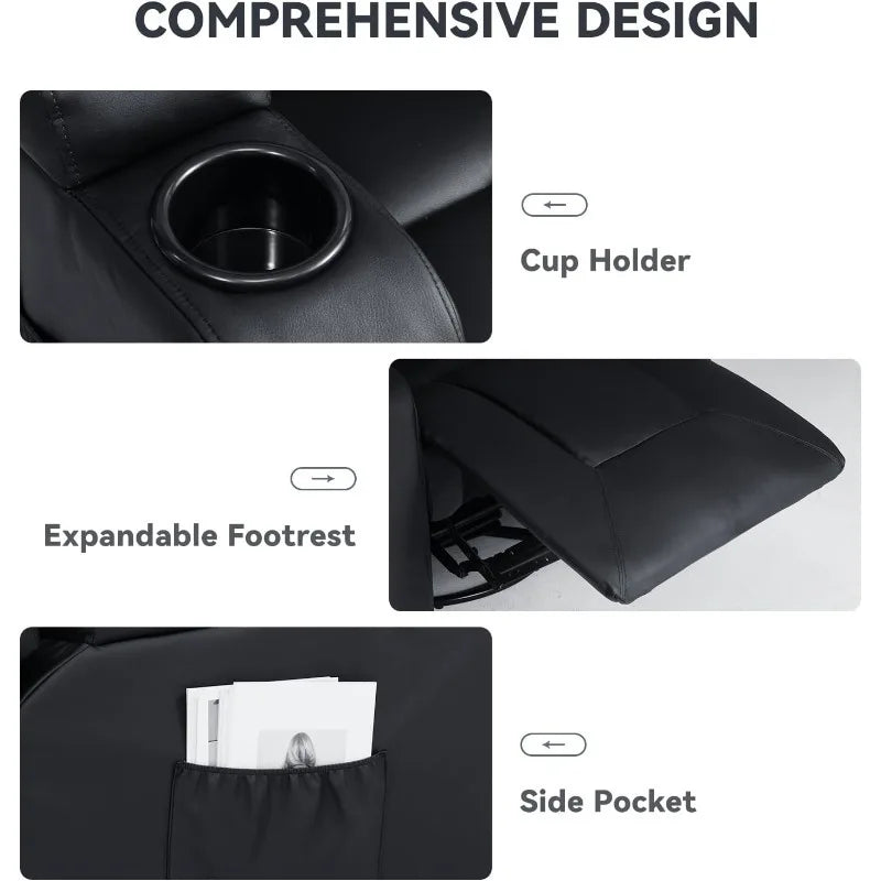 Living Room Furniture Leather Loveseat