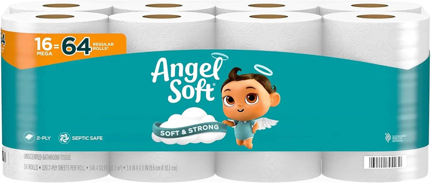 Soft Mega Roll Toilet Paper