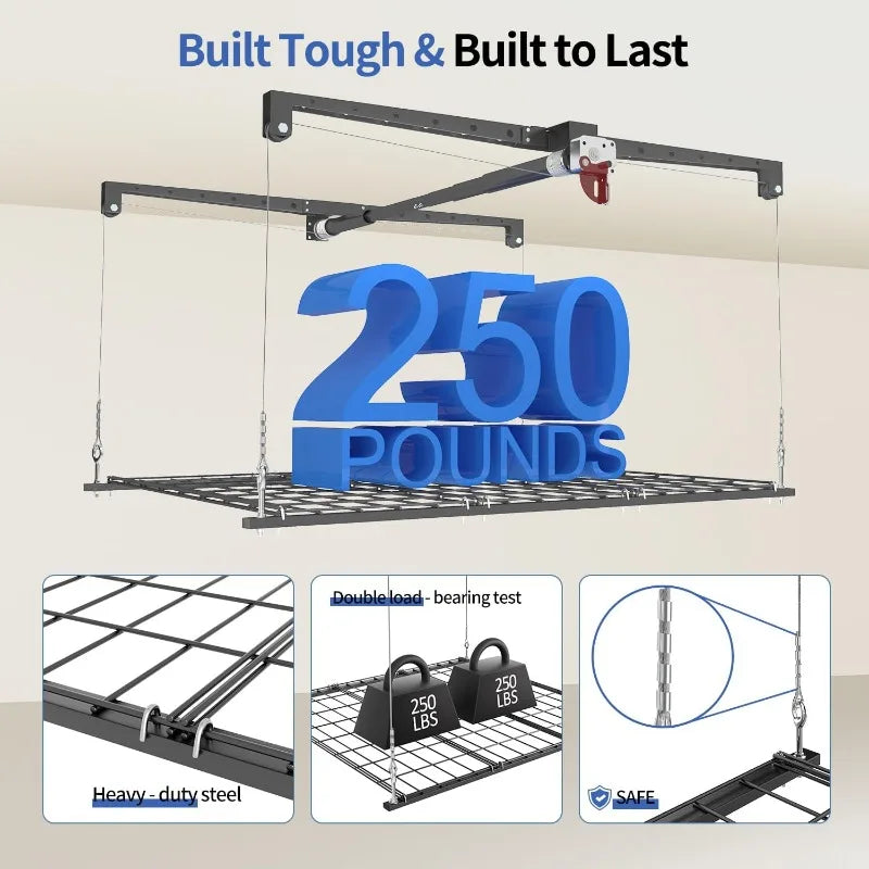 Overhead Garage Storage Rack