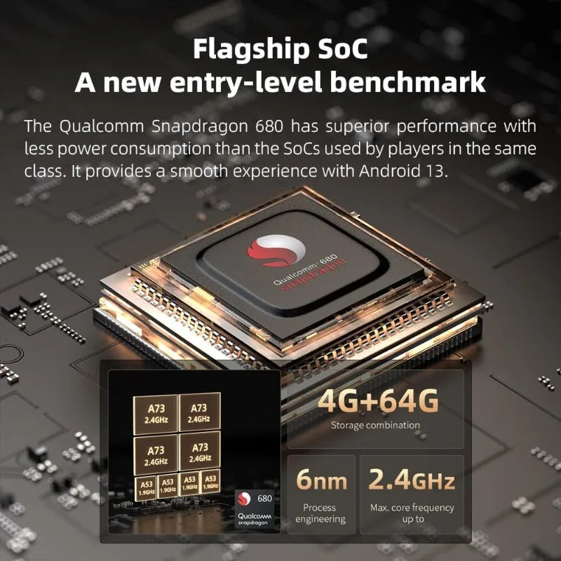 Android 13 Portable Music Player MP3 Walkman 680