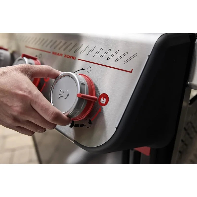 3-Burner Grill 325 Liquid Propane Black