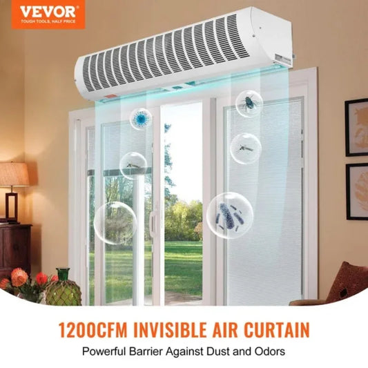 Indoor Air Curtain Super Power 2 Speeds