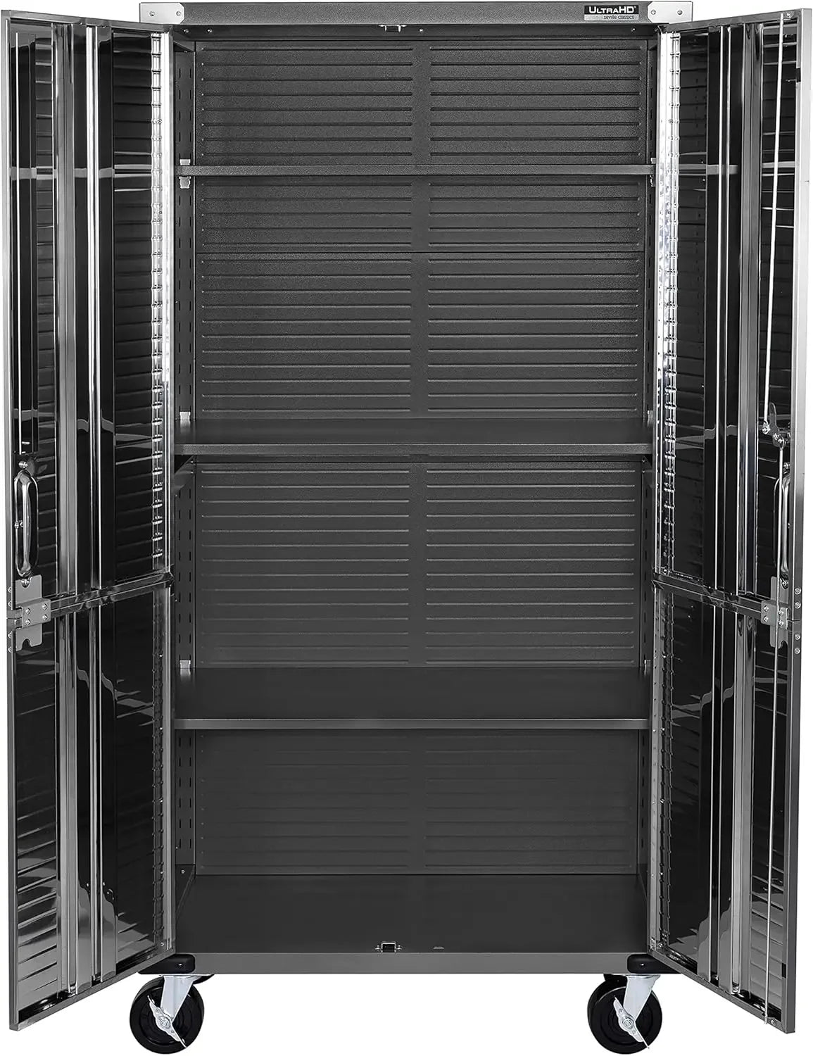 Solid Steel Rolling Lockable Metal Storage Cabinet