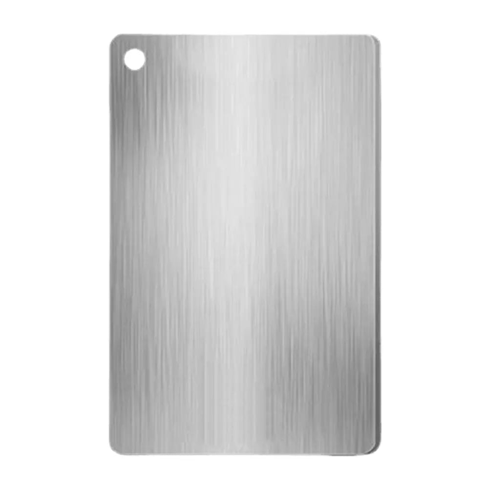 Stainless Steel Cutting Board Double Sided Chopping