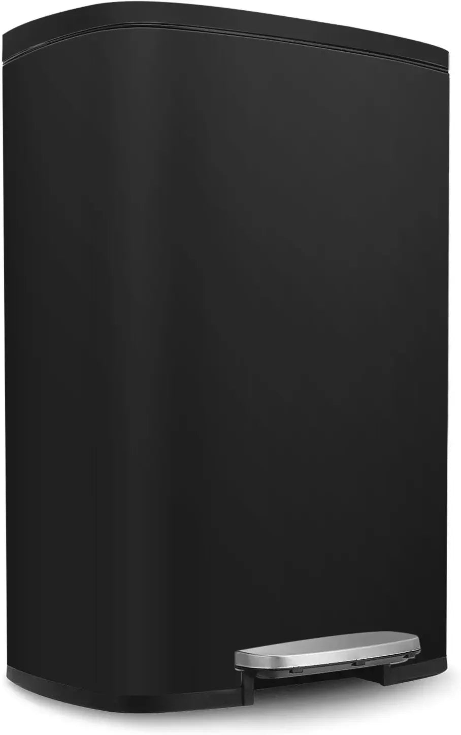 Kitchen Trash Can, Stainless Steel 50 Liter