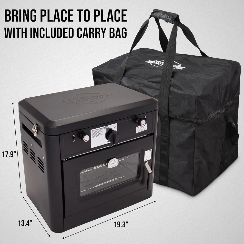 Outdoor Gas Camping Oven w/Carry Bag