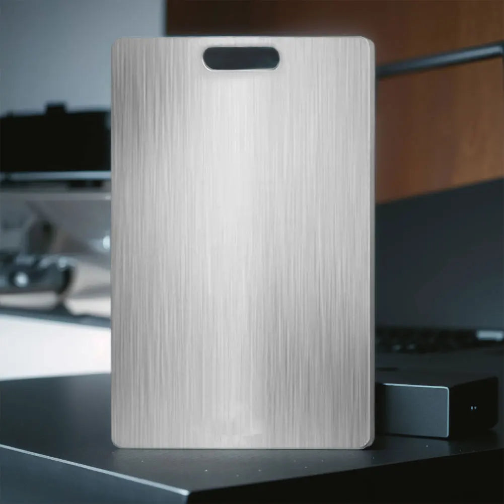 Stainless Steel Cutting Board Double Sided Chopping