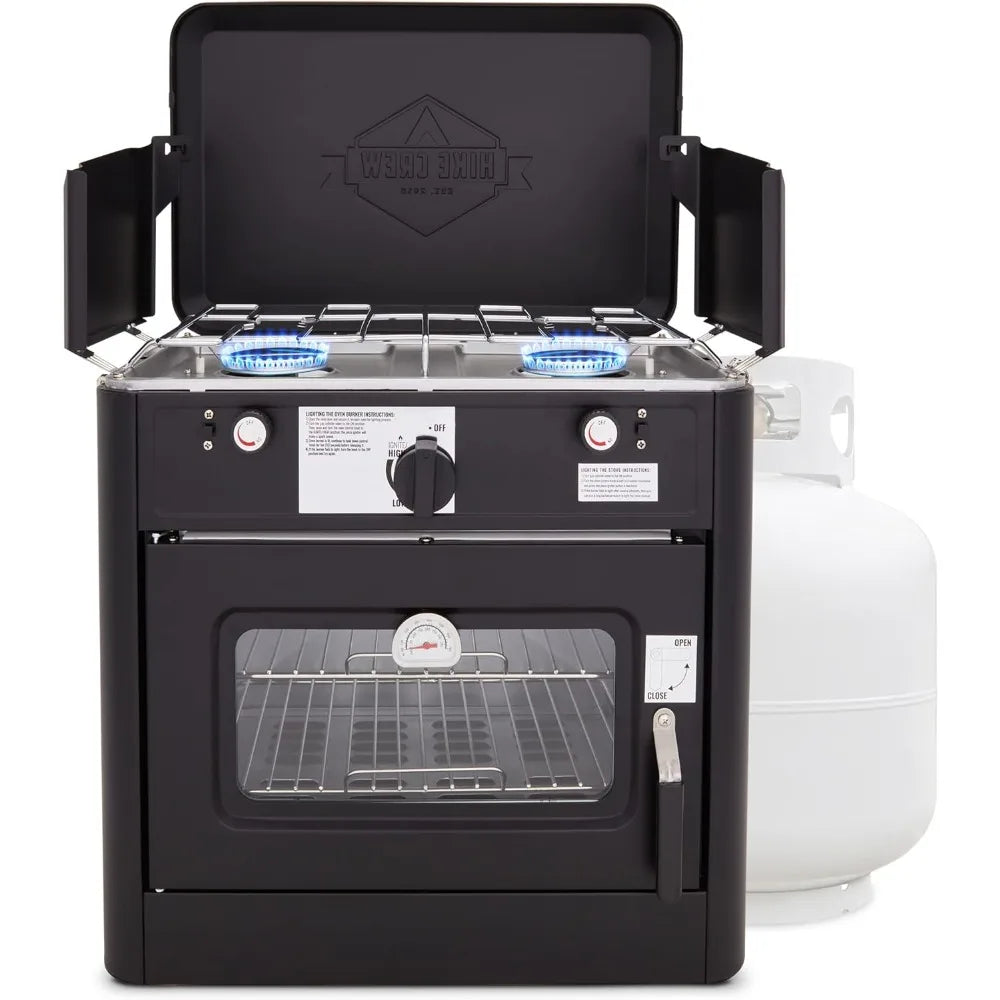 Outdoor Gas Camping Oven w/Carry Bag