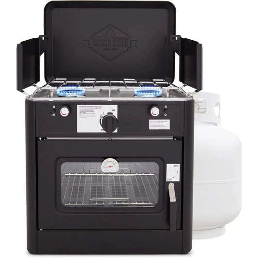 Outdoor Gas Camping Oven w/Carry Bag