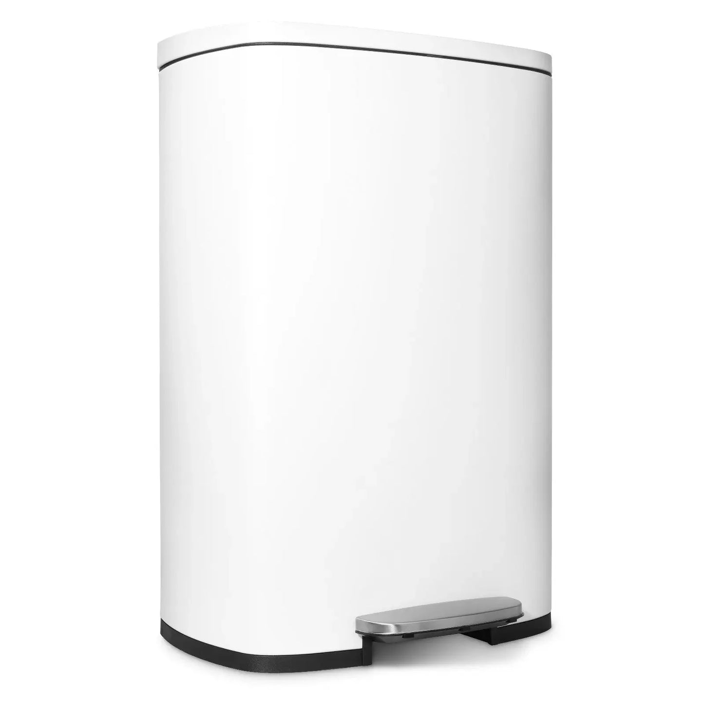 Kitchen Trash Can, Stainless Steel 50 Liter